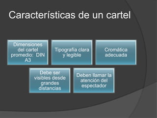 Tema: El cartel y el Diseño Gráfico