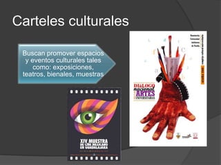 Características de un cartel