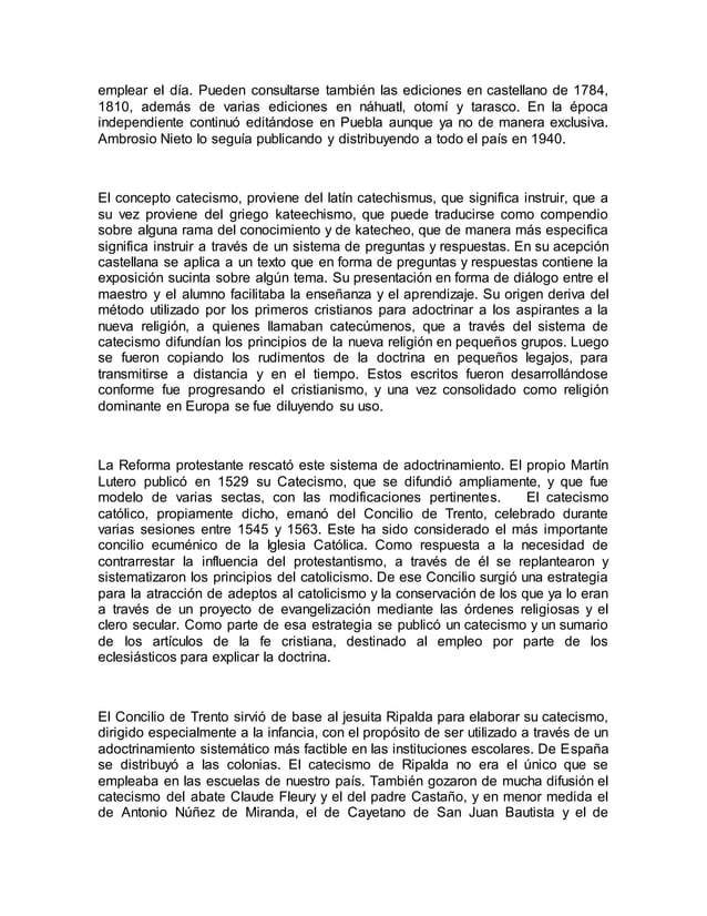 El catecismo de ripalda PDF