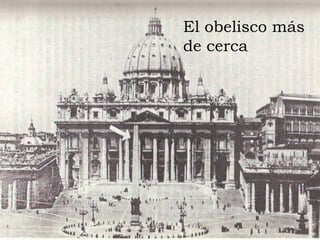 El obelisco más
                                     de cerca




(787) 890-0118   Iglesia Bíblica Bautista de      Índice
 