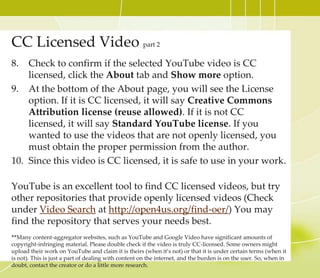 CREATIVE COMMONS
The power of many……
 