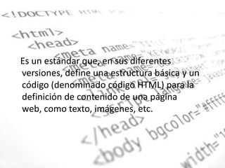 El código html | PPT