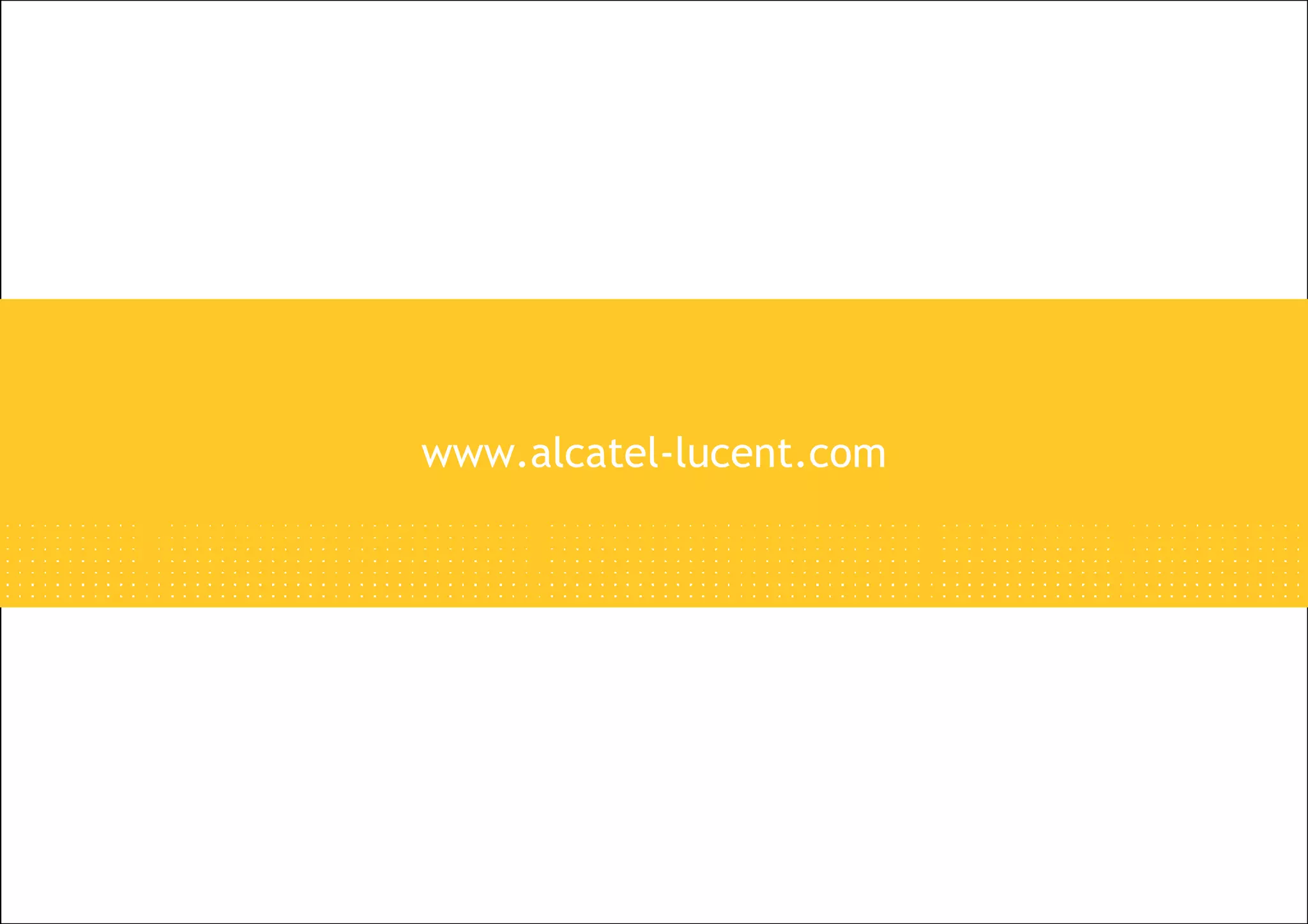 32 | State of Multimedia in 2010 Embedded Linux Devices | ELCE 2010 Copyright © 2010 Alcatel-Lucent. All rights reserved.
www.alcatel-lucent.comwww.alcatel-lucent.com
 