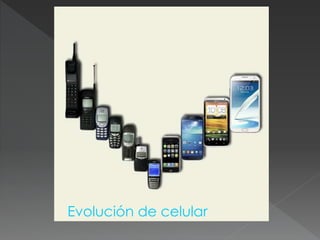 Evolución de celular
 