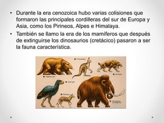 El cenozoico | PPTX