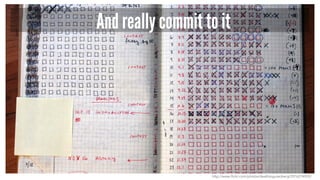 And really commit to it
http://www.flickr.com/photos/deathtogutenberg/2976274920/
 