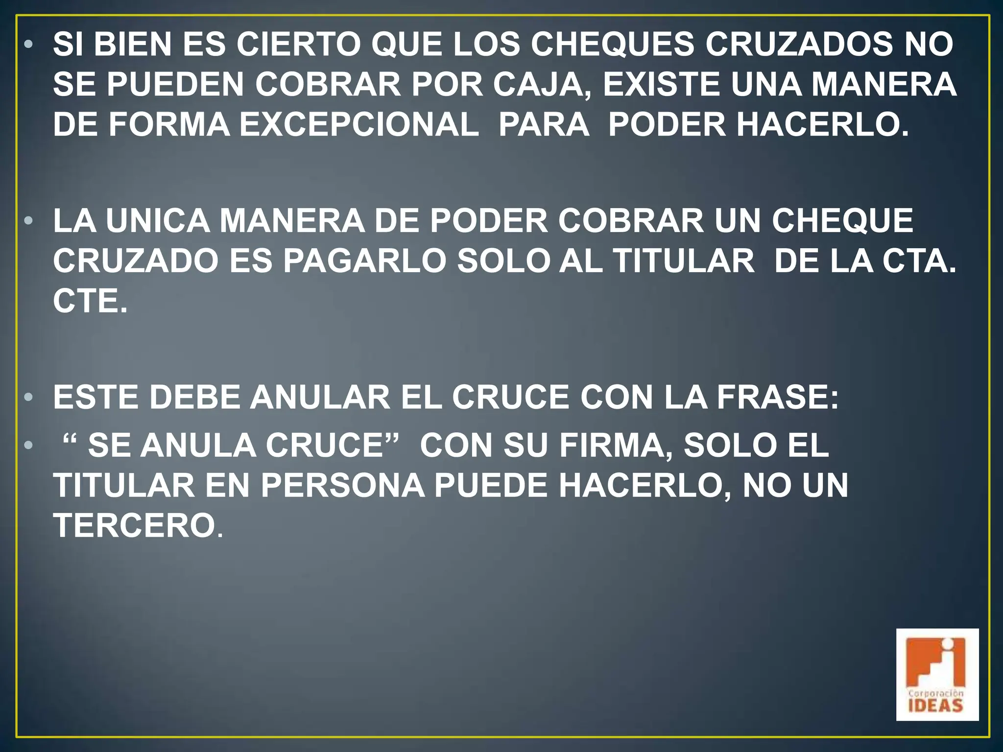 El Cheque sus disposiciones legales segun ley de cheques | PPT