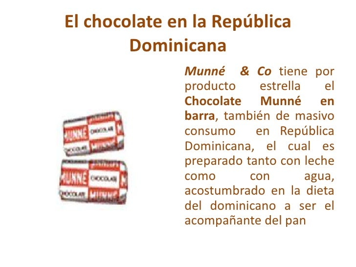 El Chocolate En La República Dominicana Para Blog