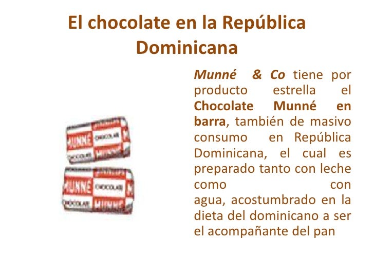 El Chocolate En La República Dominicana Para Blog