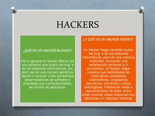 HACKERS
 