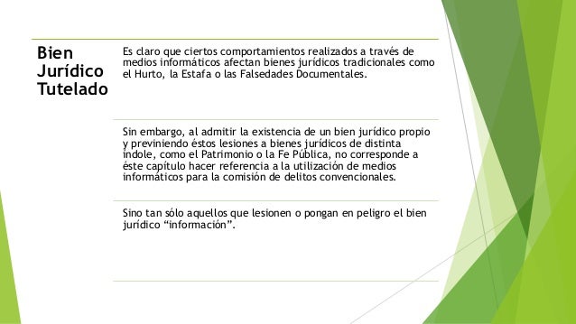 El cibercrimen y bien jurídico tutelado penalmente
