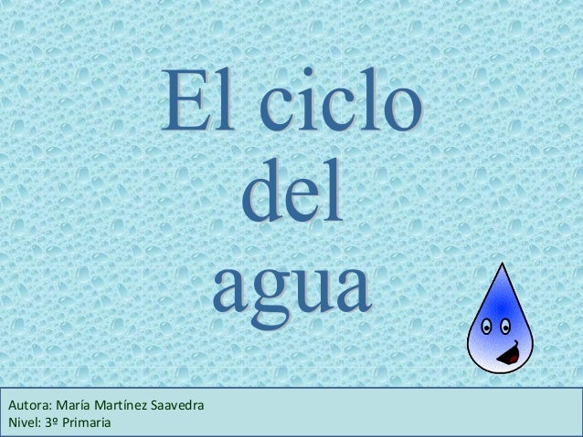 El ciclo del agua
