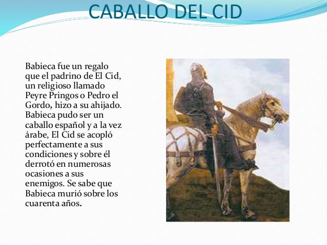 El cid campeador