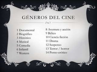 El cine | PPT