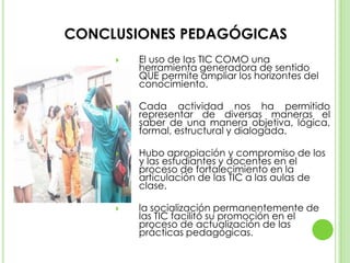 Se dan  a conocer las películas propuestas a trabajar en el cine foro: 