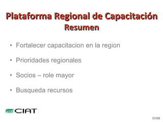 Hacia una plataforma de intercambio y aprendizaje