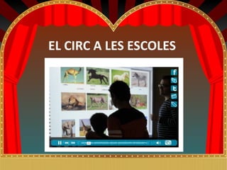 EL CIRC A LES ESCOLES
 