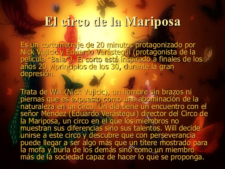 El circo de la mariposa