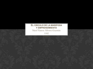 Nicol Vanesa Alfonso Guzmán
1102
Sistemas
EL CIRCULO DE LA MARIPOSA
Y EMPRENDIMIENTO
 