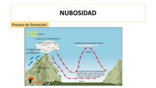 NUBOSIDAD
Proceso de formación:
 