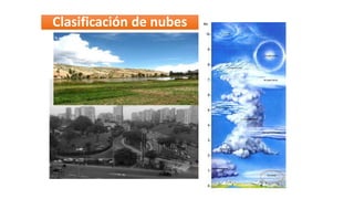 Clasificación de nubes
 