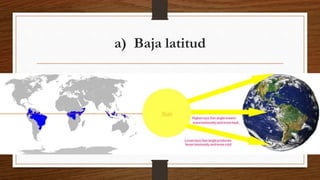 a) Baja latitud
 