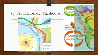 d) Anticiclón del Pacífico sur
 