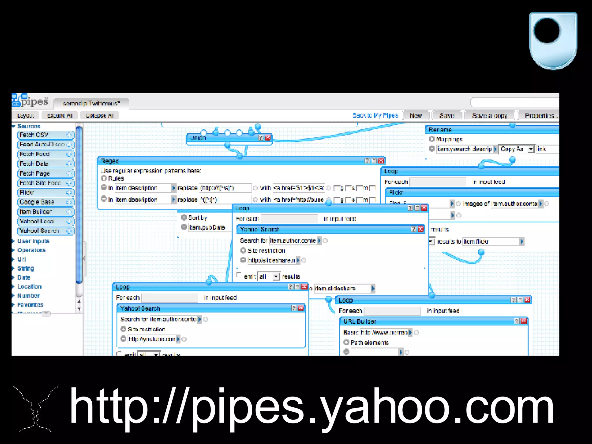 http://pipes.yahoo.com 