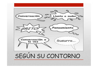 SEGÚN SU CONTORNO