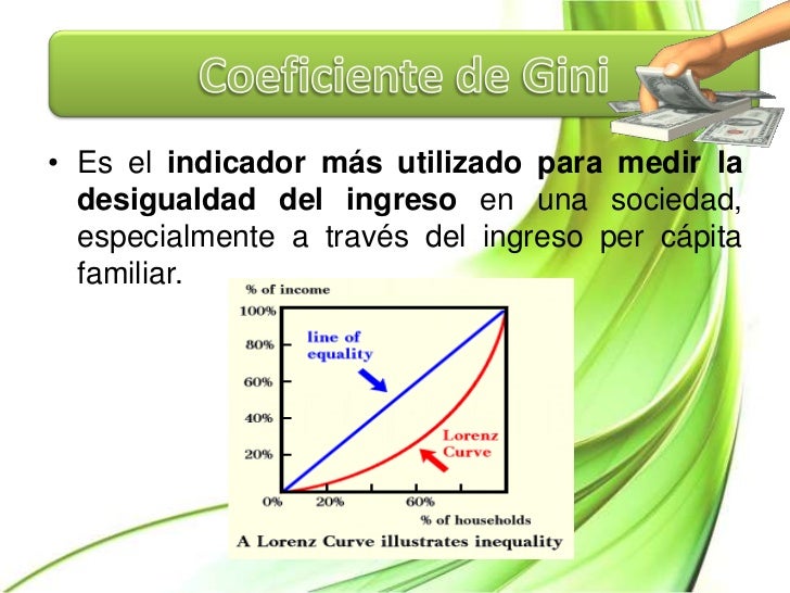 El coeficiente de gini