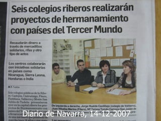 Diario de Navarra, 14-12-2007
 