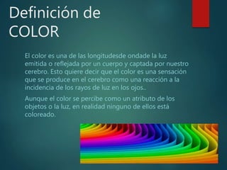 El color | PPTX