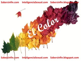 El Color Sabersinfin.com  InteligenciaSexual.com  Sabersinfin.blogspot.com Sabersinfin.com  InteligenciaSexual.com  Sabersinfin.blogspot.com 