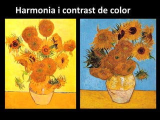 Harmonia i contrast de color

 