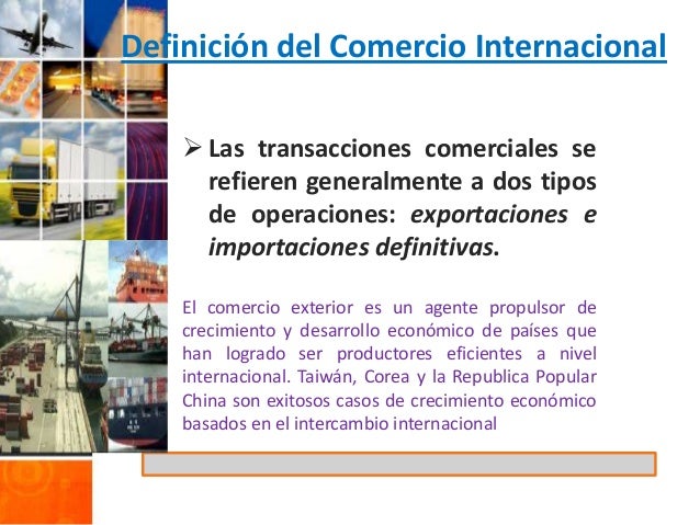 El comercio internacional khipu
