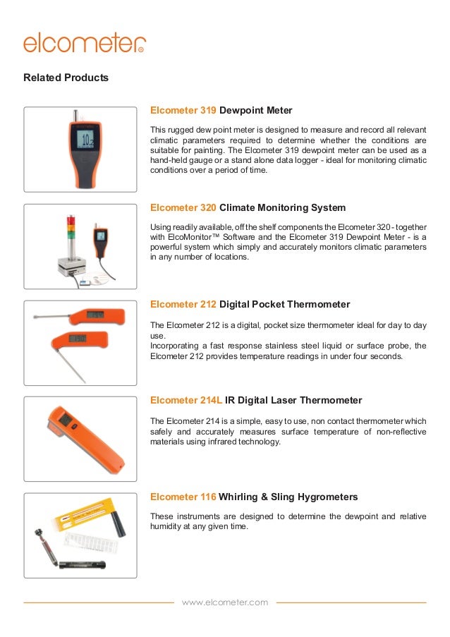 308 Hygrometer used to Measure Surface temperature (Ts) and