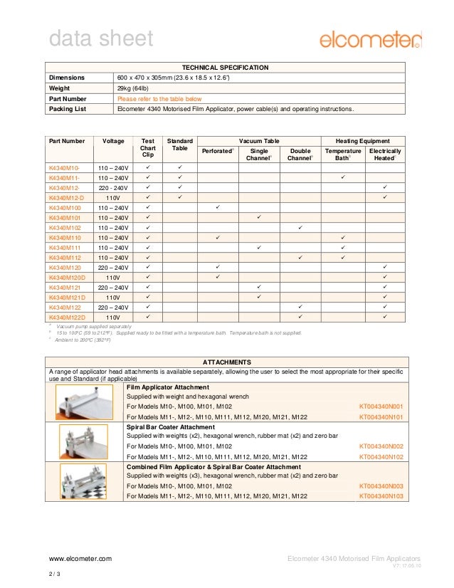 4340 motorised automatic film applicators An essential machine for preparing a wide