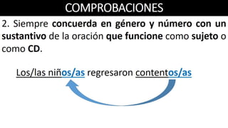 El complemento predicativo