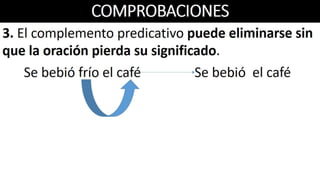 El complemento predicativo