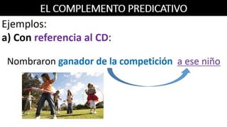 El complemento predicativo