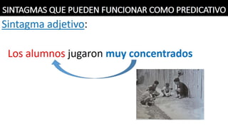 El complemento predicativo