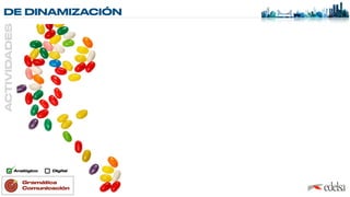 DE DINAMIZACIÓN
ACTIVIDADES
Gramática


Comunicación
Analógico Digital
 