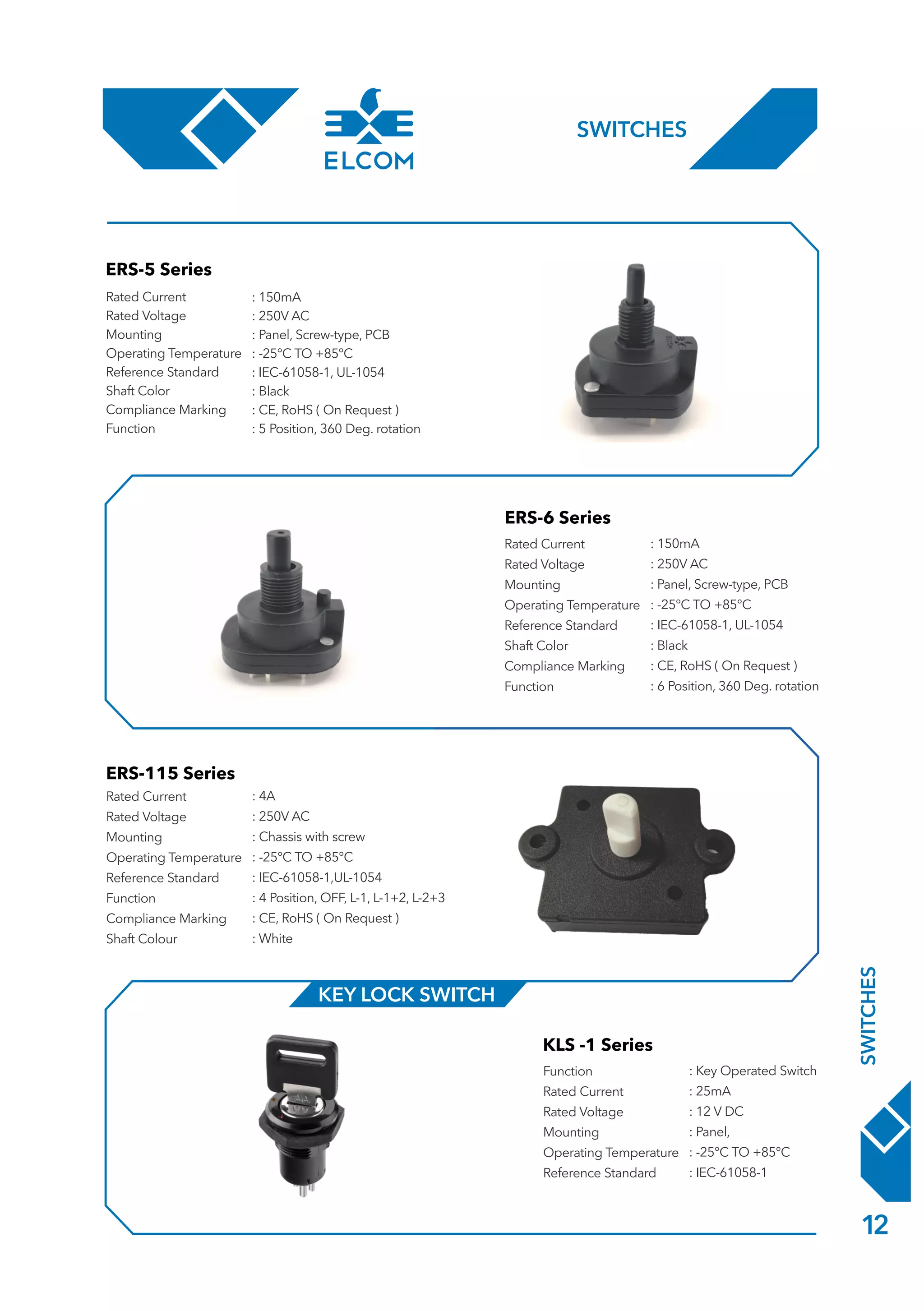 ELCOM INTERNATIONAL Product Family  2020