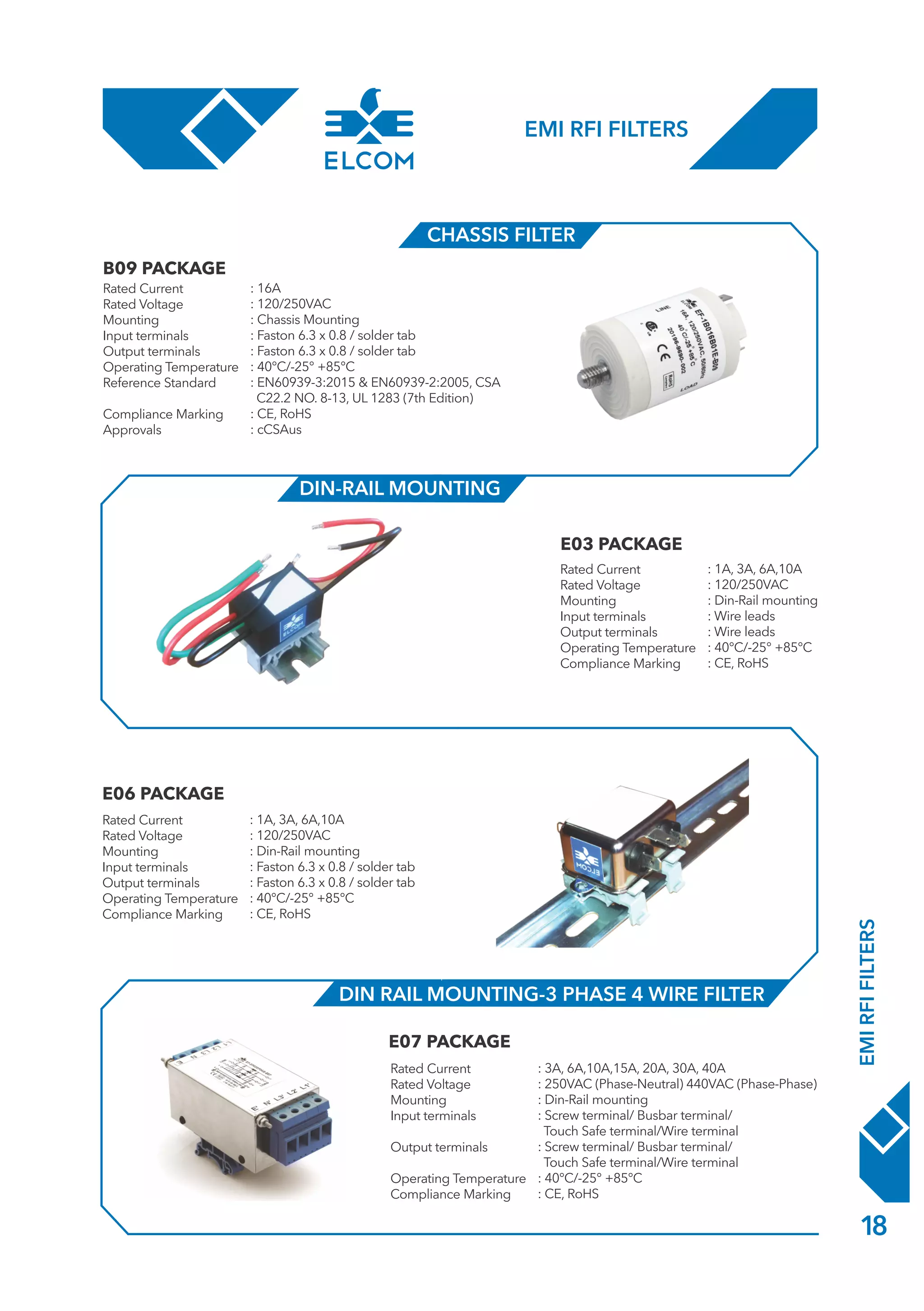 ELCOM INTERNATIONAL Product Family  2020