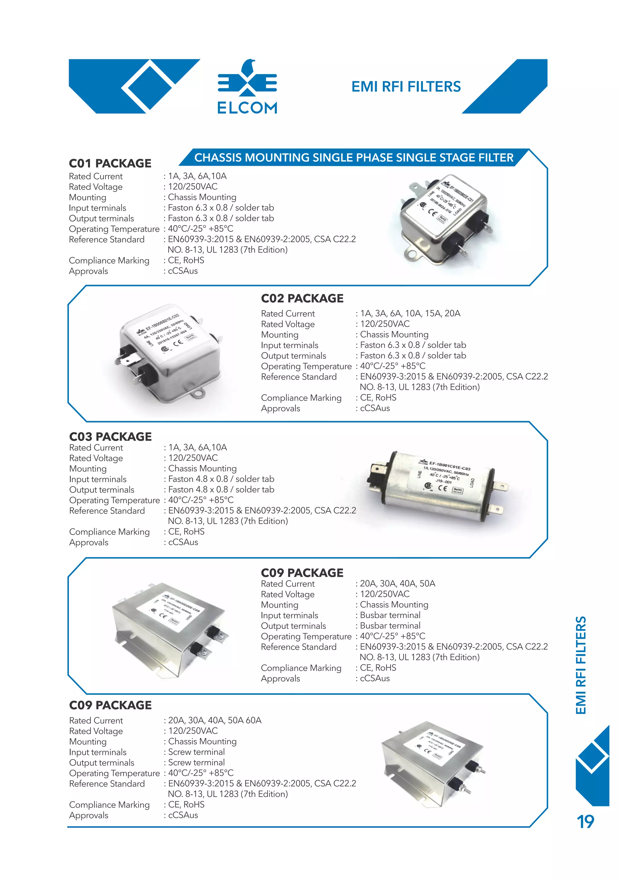 ELCOM INTERNATIONAL Product Family  2020