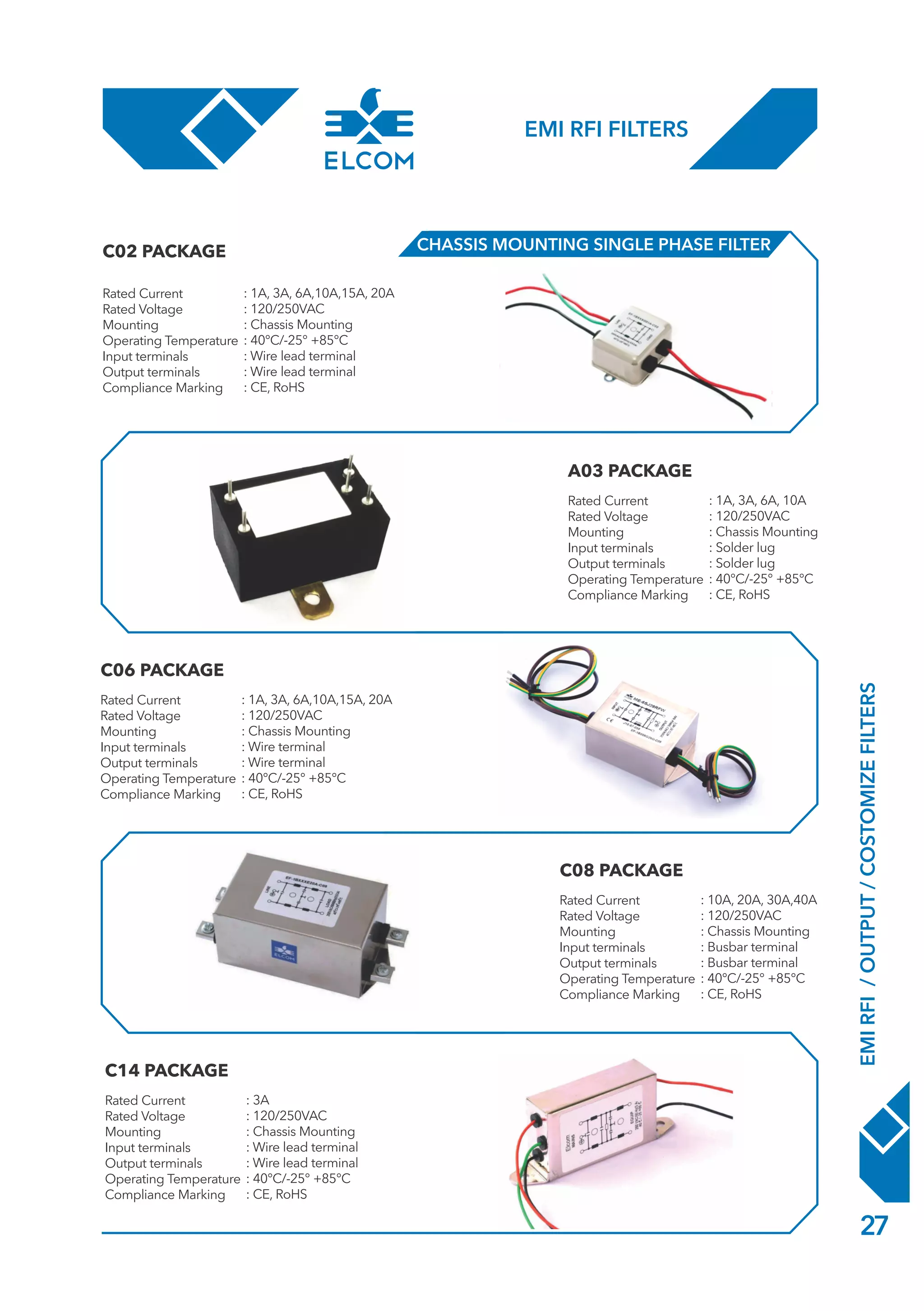 ELCOM INTERNATIONAL Product Family  2020
