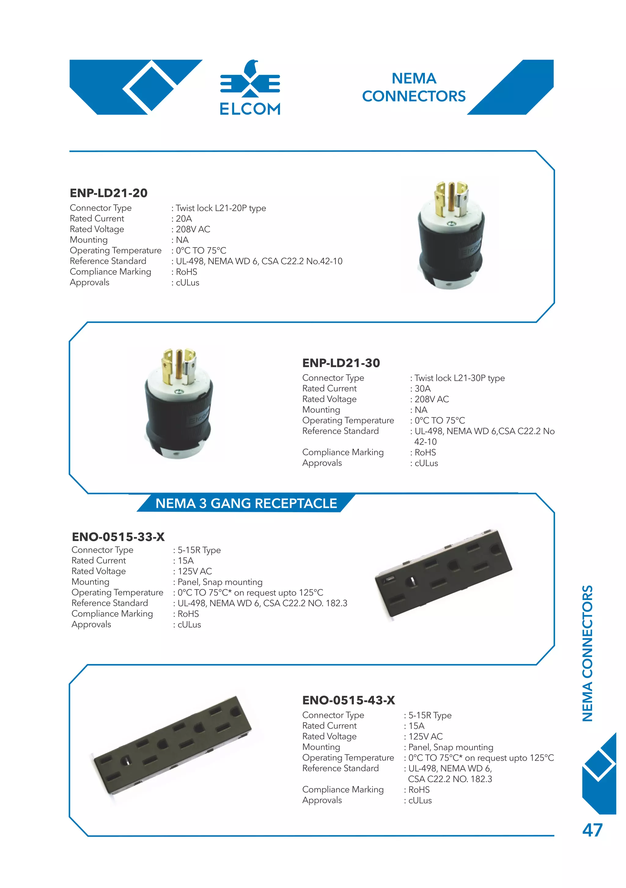 ELCOM INTERNATIONAL Product Family  2020
