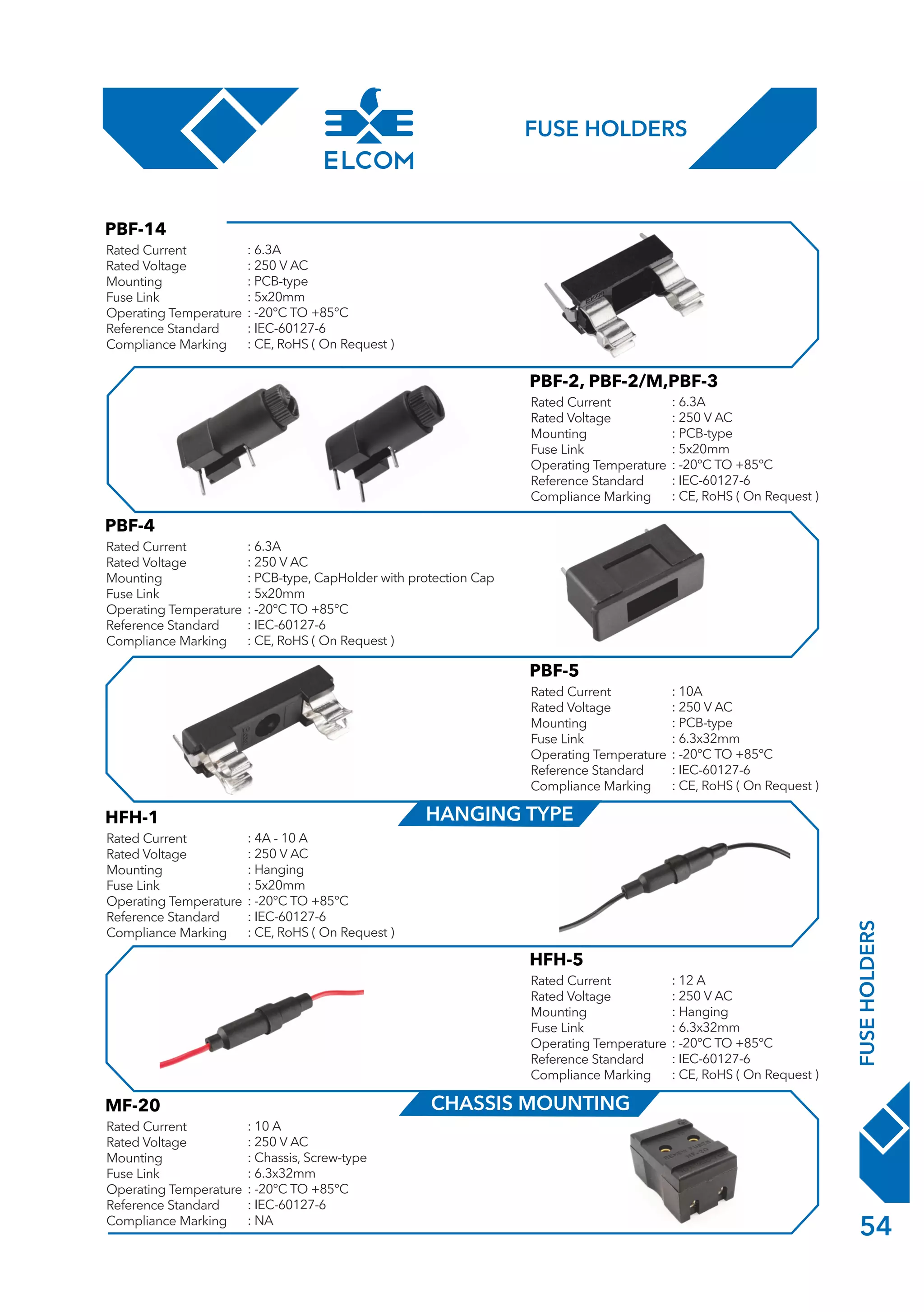 ELCOM INTERNATIONAL Product Family  2020