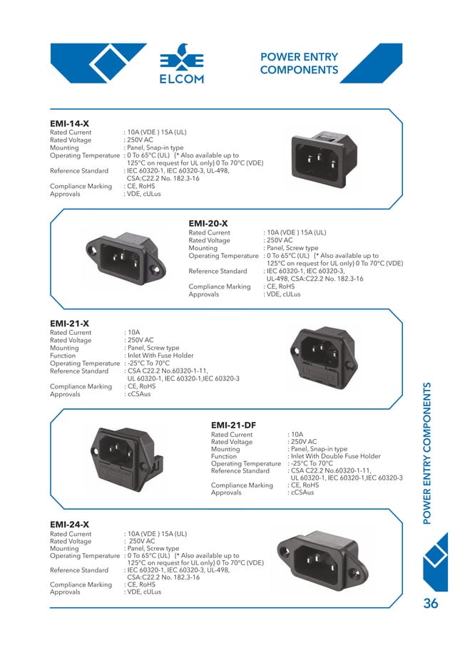 ELCOM INTERNATIONAL Product Family 2020 | PDF