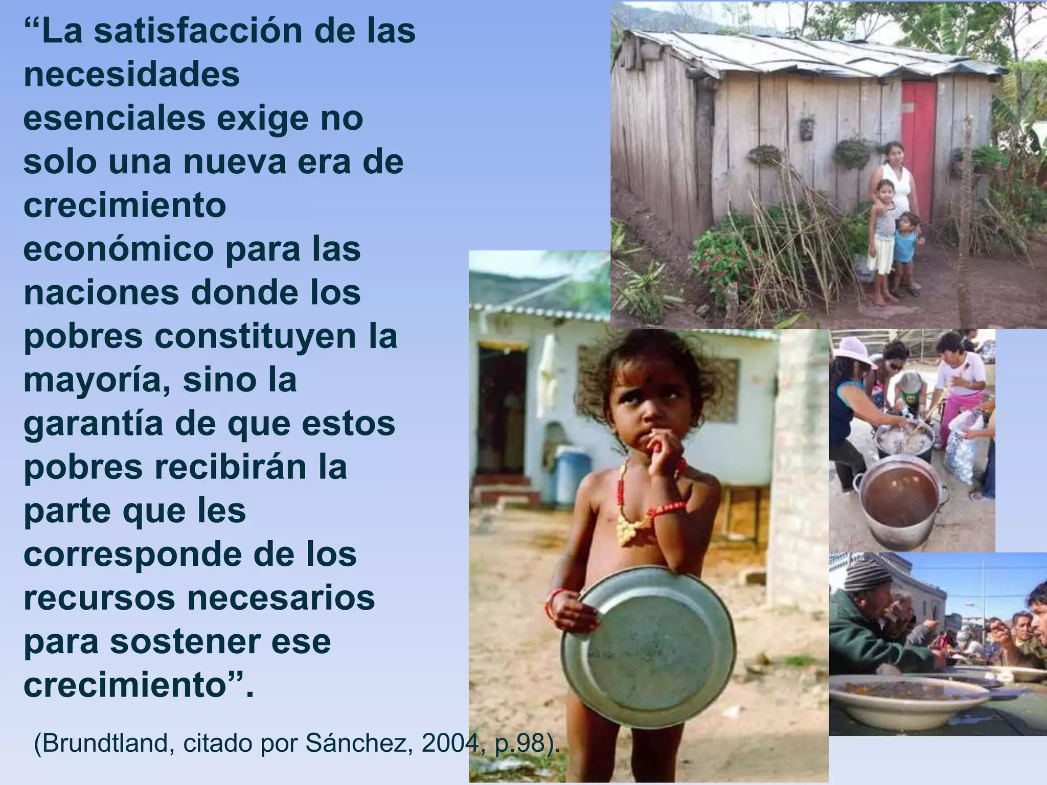 El concepto de Desarrollo Social y Humano | PPT